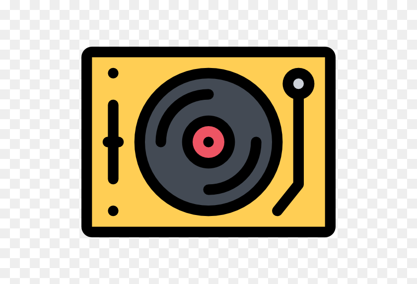 512x512 Icon Pack - Turntable Clipart