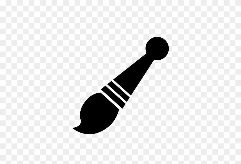 512x512 Icon, Paint Brush, Paint Roller Icon With Png And Vector Format - Paint Brush Icon PNG