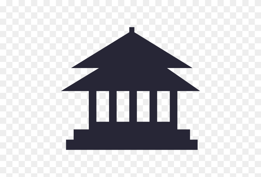 512x512 Icon Pavilion, Greek, Monument Icon With Png And Vector Format - Pavilion Clipart