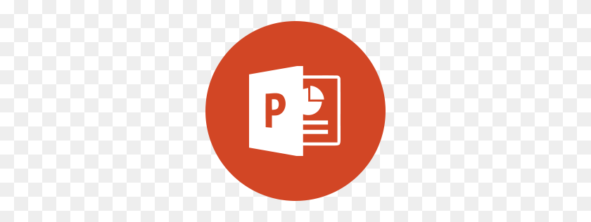 256x256 Icono De Powerpoint Corporation - Powerpoint Png