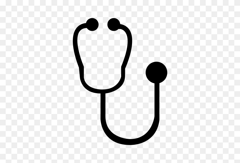 512x512 Icon Tingzhenqi, Stethoscope Icon Png And Vector For Free Download - Stethoscope Pictures Free Clip Art