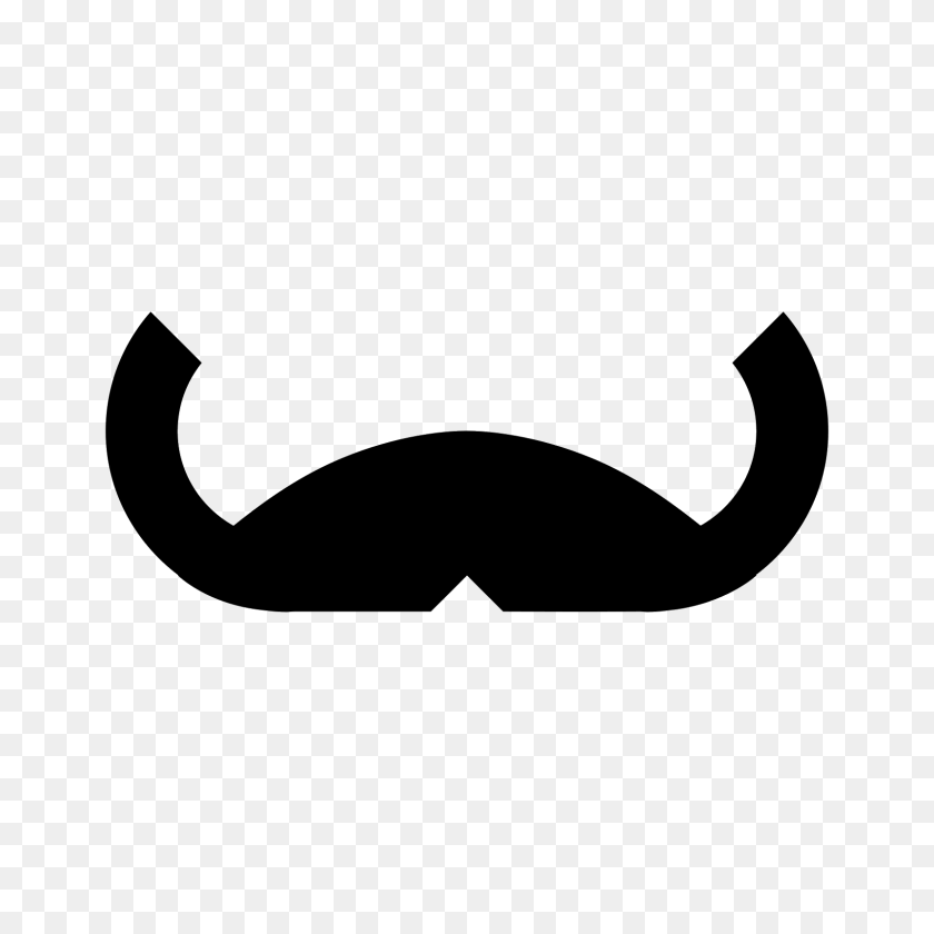 1600x1600 Icona Handlebar Mustache - Mustache Transparent PNG