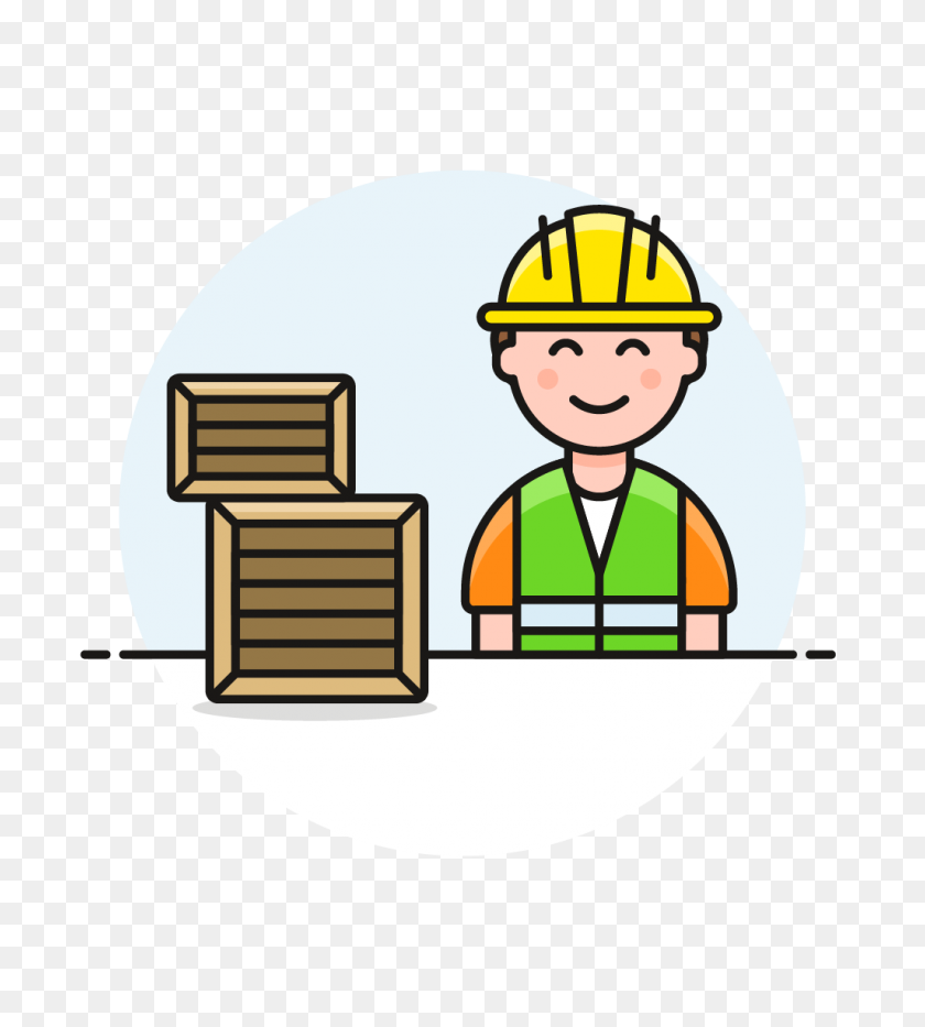 1025x1148 Iconimage Creator - Construction Worker Clipart