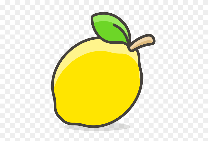 512x512 Бесплатный Векторный Смайлик Icono Gratis De Free Vector Emoji - Лимон Png
