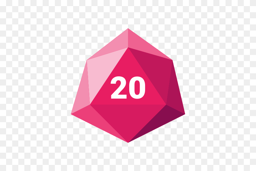 500x500 Icons - D20 PNG