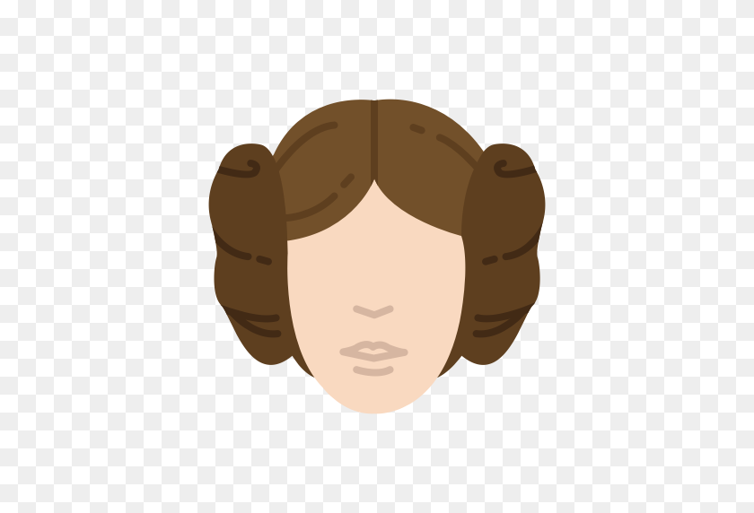 512x512 Icons For Free - Princess Leia PNG
