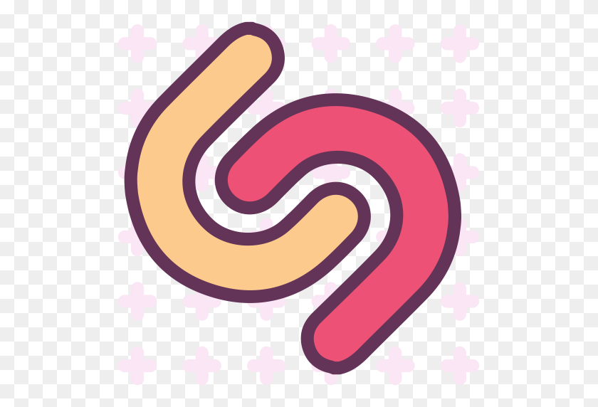 507x512 Иконки Бесплатно - Логотип Shazam Png