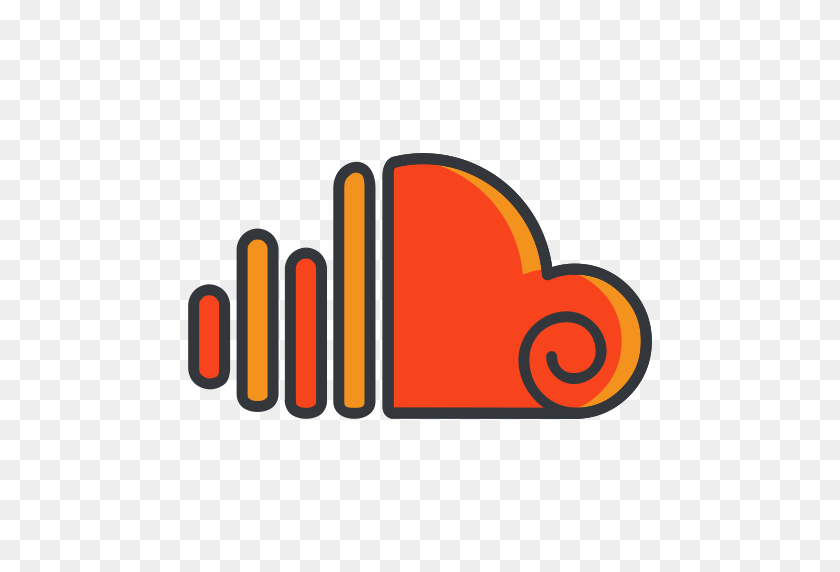 512x512 Иконки Для Бесплатного Звука, Звуковой Значок, Значок Мультимедиа, Значок Мультимедиа - Значок Soundcloud Png