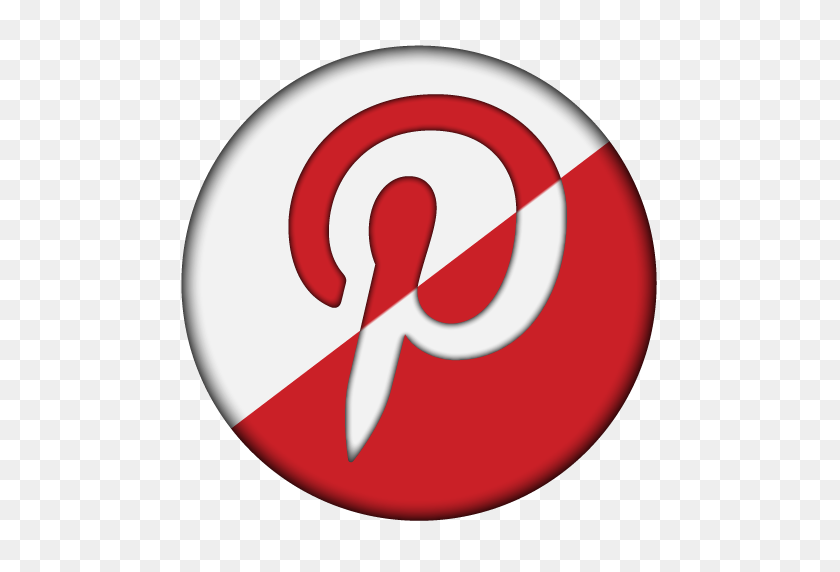 512x512 Иконки Бесплатные Пакеты Иконок Для Загрузки В Пользовательском Интерфейсе - Логотип Pinterest Png