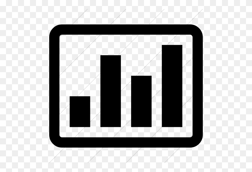 512x512 Iconsetc Simple Black Bootstrap Font Awesome Bar Chart O Icon - Black Bar PNG