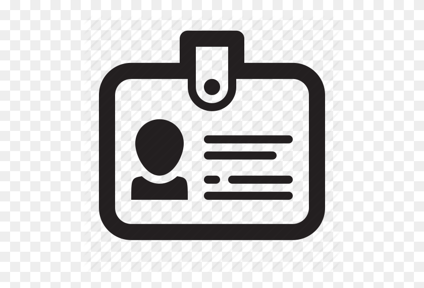 512x512 Id, Identity Card, Identity Document Icon - Document Icon PNG