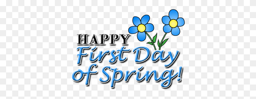 Stunning First Day Of Spring Clipart. 