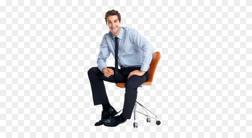 392x400 Ideas - Person Sitting In Chair PNG