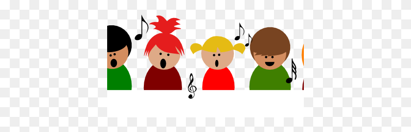 402x211 Ideas Unlimited Children's Music - Kids Singing Clipart
