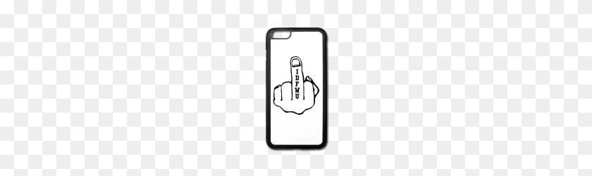 190x190 Idfwu Shop Idfwu Middle Finger Iphone Plus Case - Middle Finger PNG