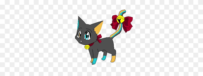 258x257 If Digitalkat Was An Anime Cat - Anime Cat PNG