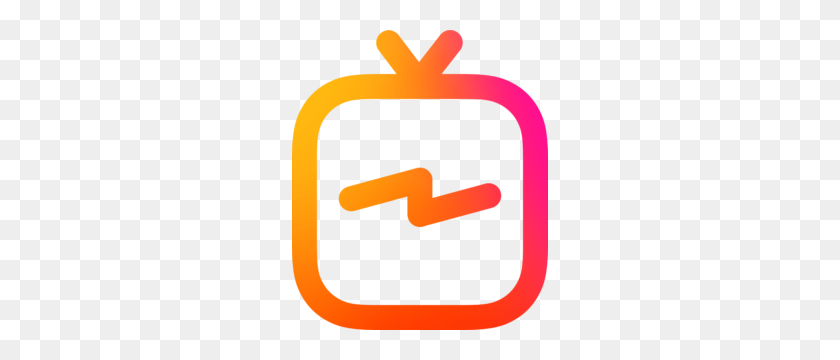 256x300 Igtv Logo Transparent Png - Tv Logo PNG