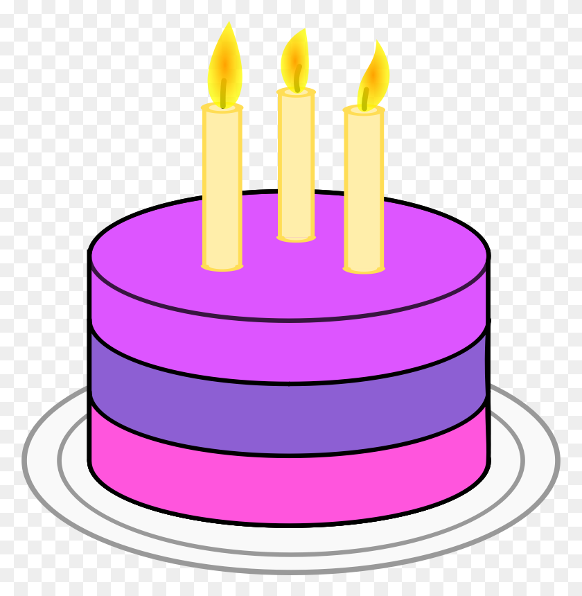 778x800 Iiii Clipart Birthday Candle - 5th Birthday Clipart