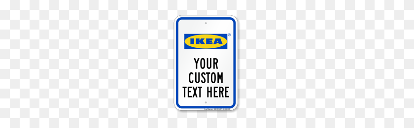 136x200 Señales De Estacionamiento De Ikea - Logotipo De Ikea Png
