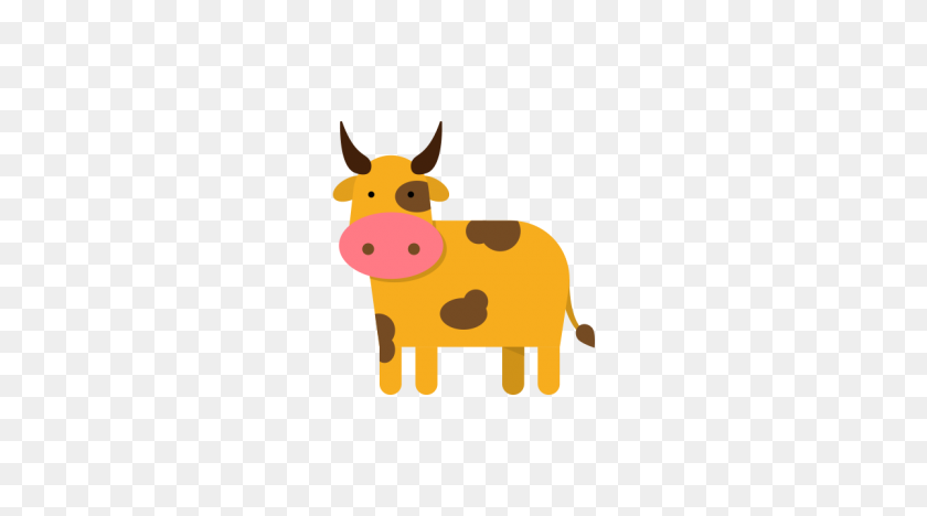 1200x628 Illustrated Cow Vector And Transparent Png The Graphic Cave - Vector PNG