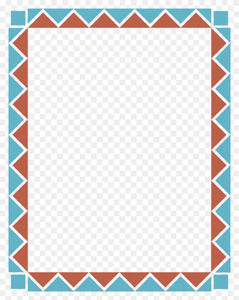 958x1222 Illustration Of A Blank Frame Border Free Stock Photo Borders - Mexican Border Clipart