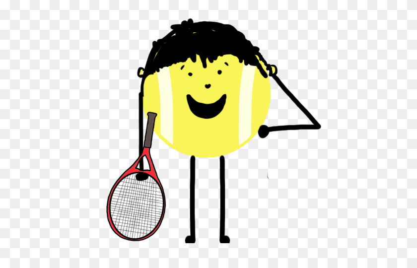 640x480 Иллюстрация Детей, Играющих В Теннис Векторный Клипарт - Теннисистка