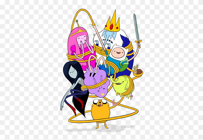 350x522 I'm A Fan Adventure Time - Adventure Time PNG