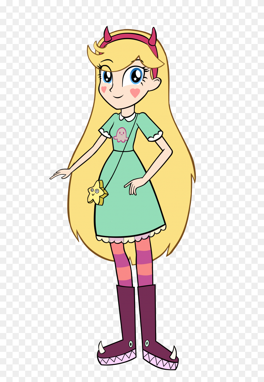 2698x4001 I'm From Another Dimension! Star Vs The Forces Of Evil Know - Good Vs Evil Clipart