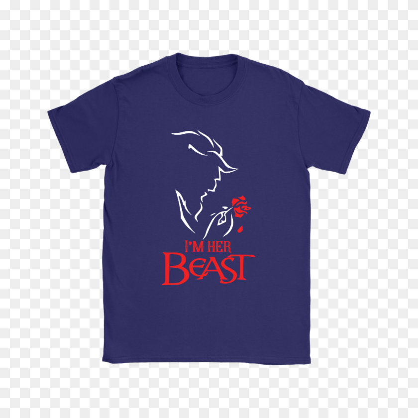 1024x1024 I'm Her Beast She Is My Beauty Disney Beauty And The Beast Shirts - Beauty And The Beast Logo PNG