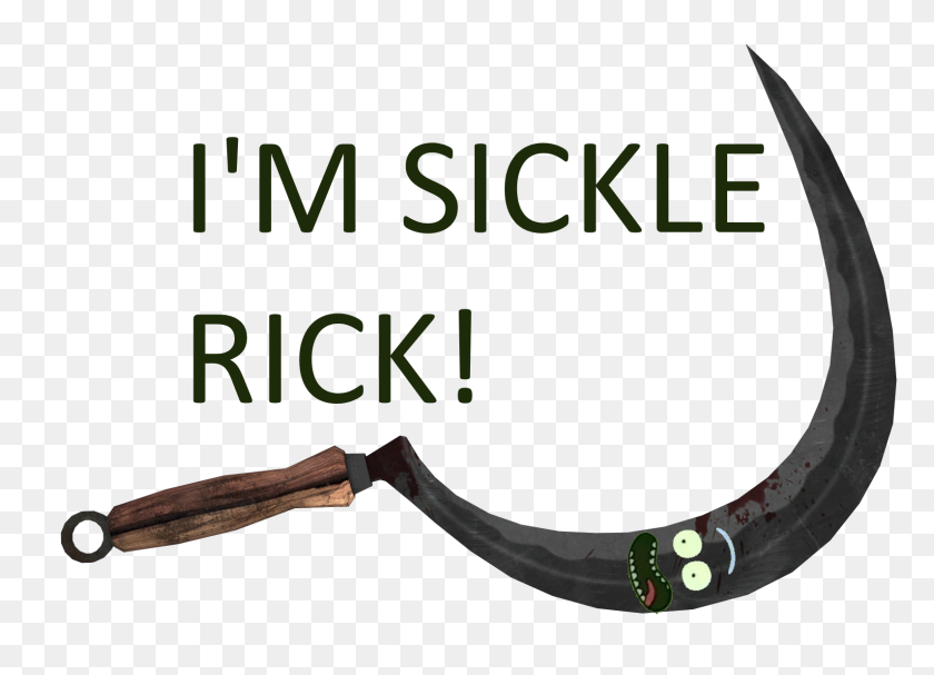 1590x1117 ¡Soy Sickle Rick! Pickle Rick Conoce Tu Meme - Pickle Rick Png