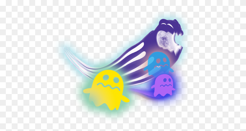 483x386 Image - Pac Man Ghost PNG