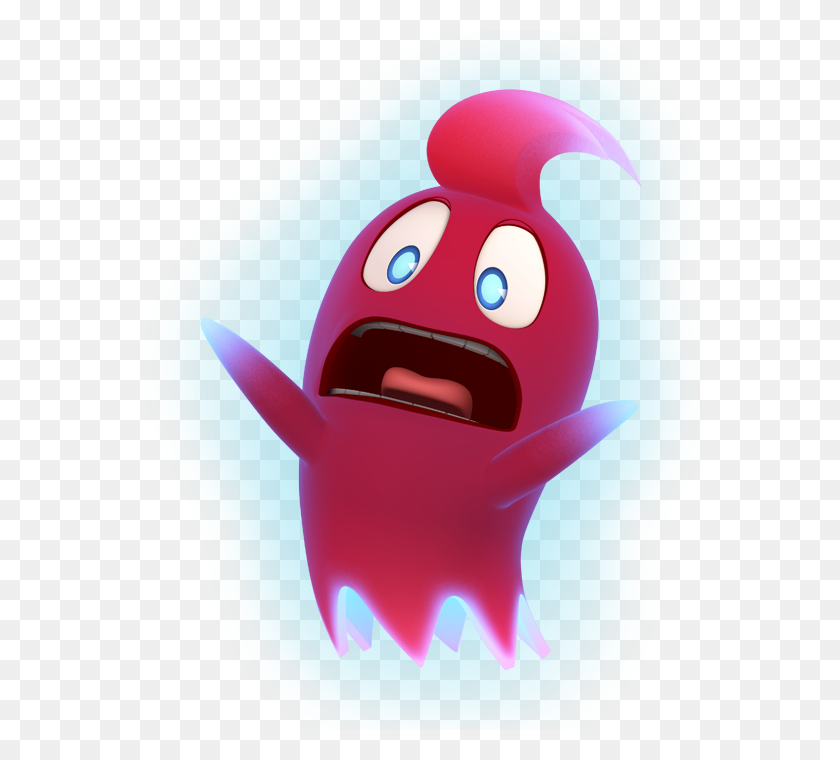 565x700 Image - Pacman Ghost PNG