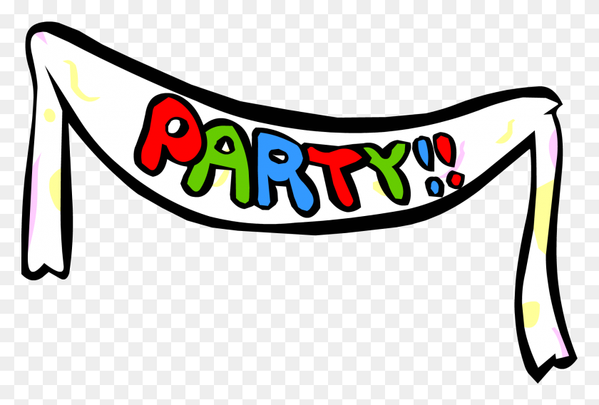 1824x1189 Image - Party Banner PNG