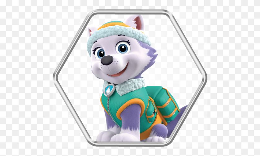 500x444 Image - Paw Patrol Everest PNG