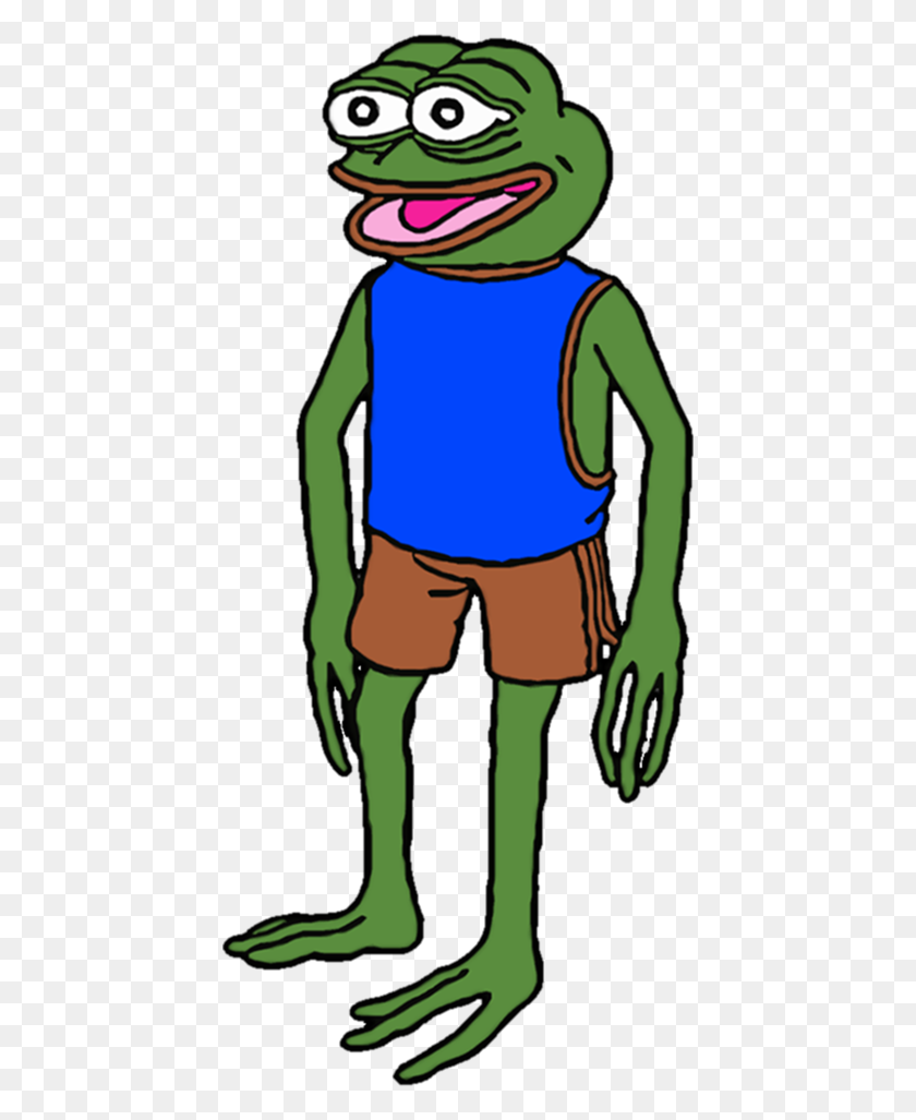 432x967 Imagen - Pepe The Frog Png