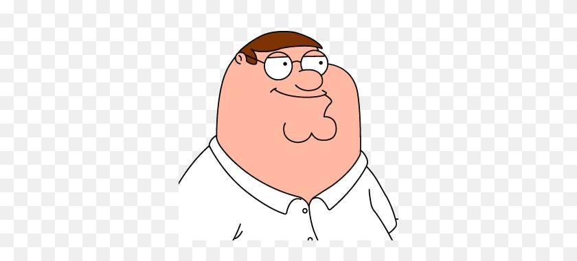 320x320 Image - Peter Griffin Face PNG