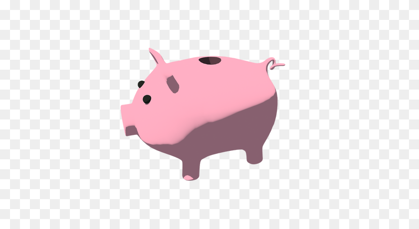400x400 Image - Piggy Bank PNG