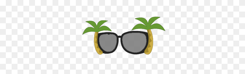 353x195 Image - Pineapple Sunglasses Clipart