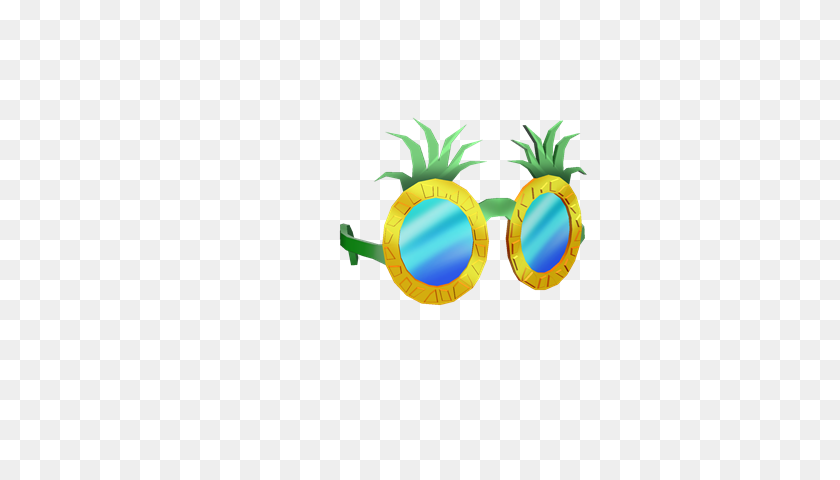 420x420 Image - Pineapple Sunglasses Clipart