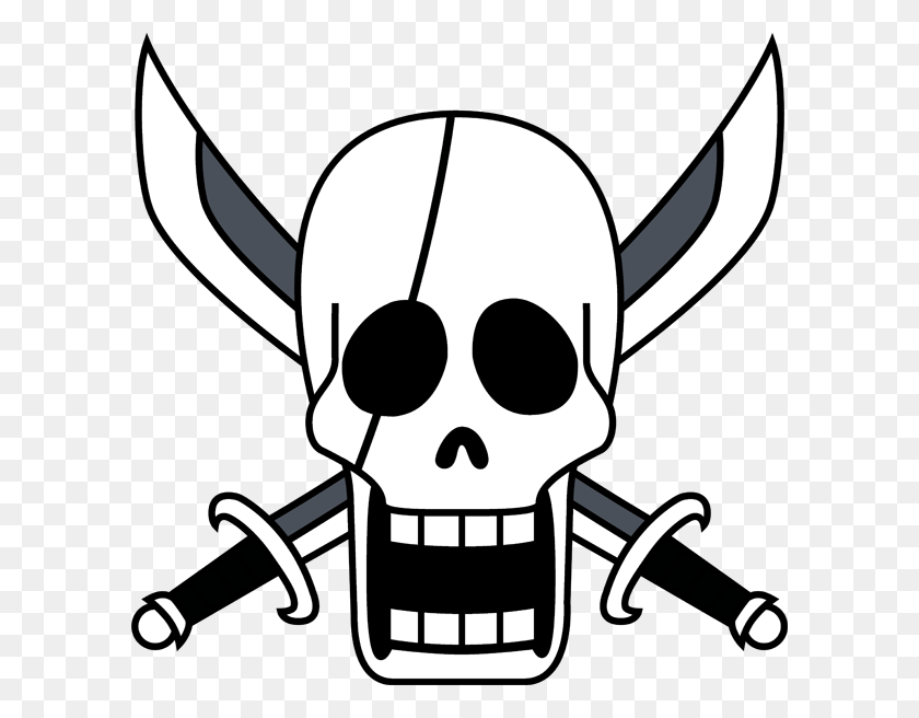 600x596 Image - Pirate Skull PNG