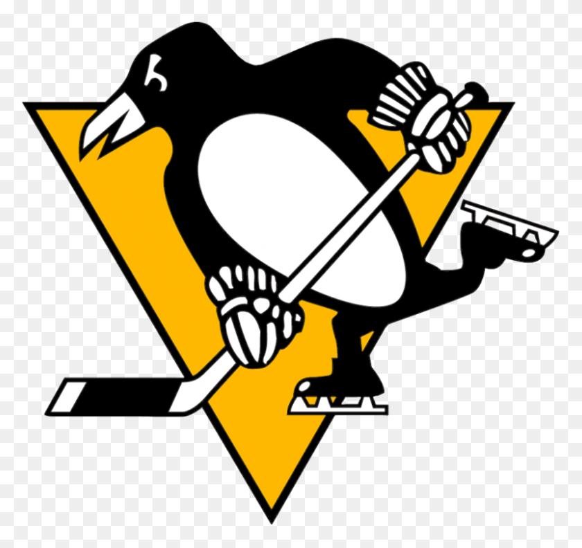 800x751 Imagen - Logotipo De Los Pingüinos De Pittsburgh Png