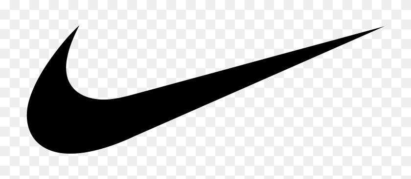4944x1950 Image - Nike Logo PNG