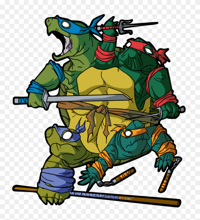 800x889 Image - Ninja Turtles PNG