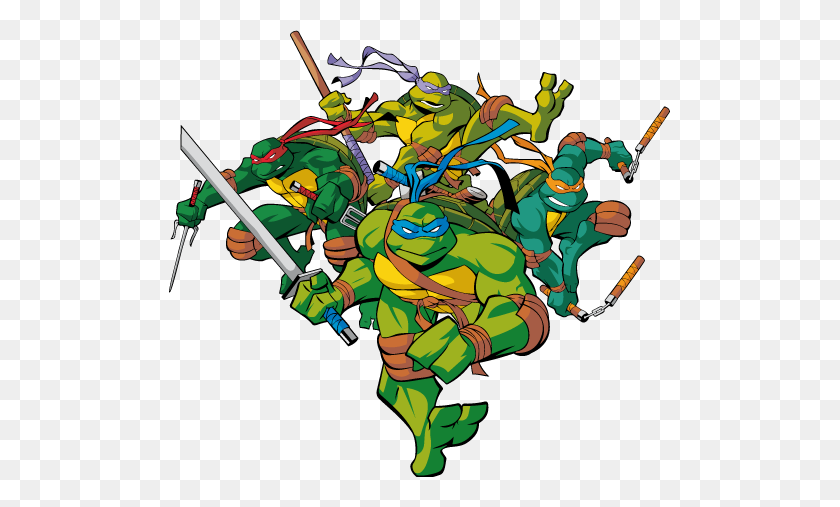 501x447 Image - Ninja Turtles PNG