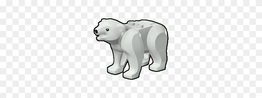 256x256 Image - Polar Bear PNG