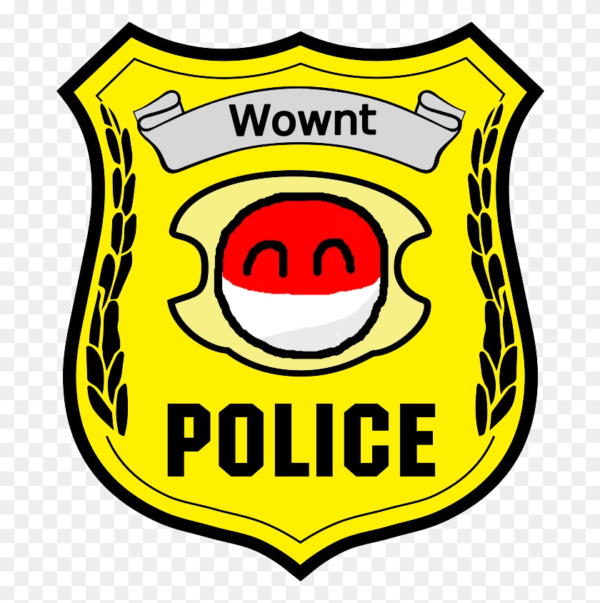 684x784 Image - Police Badge PNG