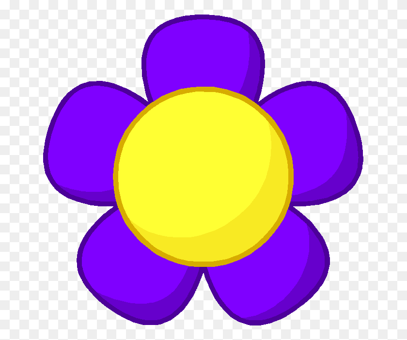 661x642 Image - Purple Flower PNG