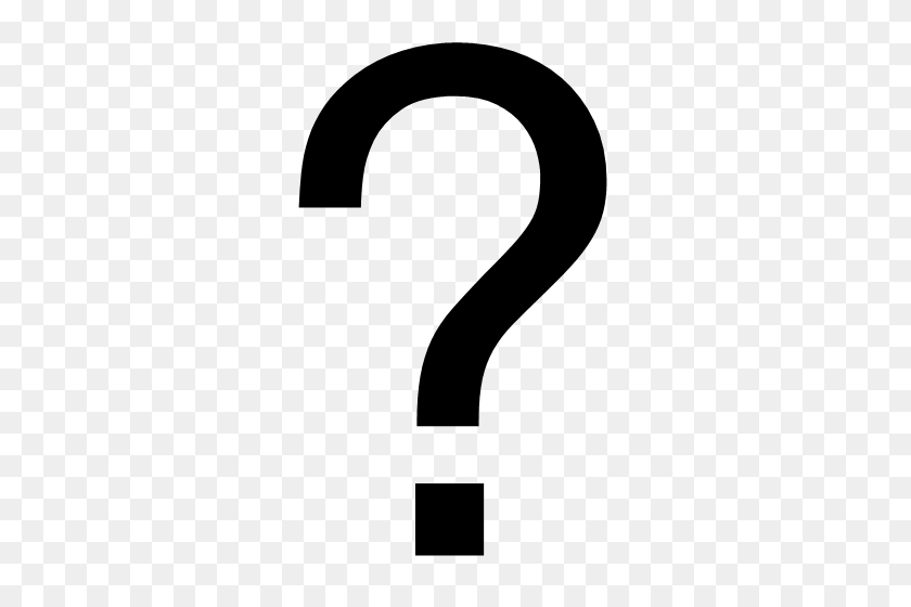 500x500 Image - Question Mark PNG