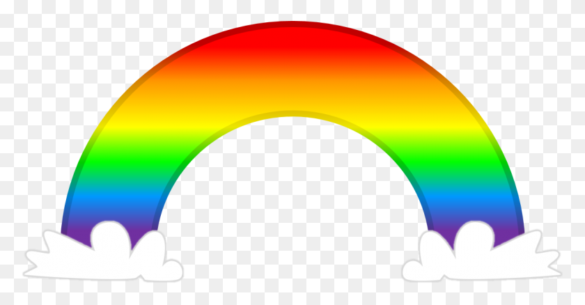 1141x553 Image - Rainbow Line PNG