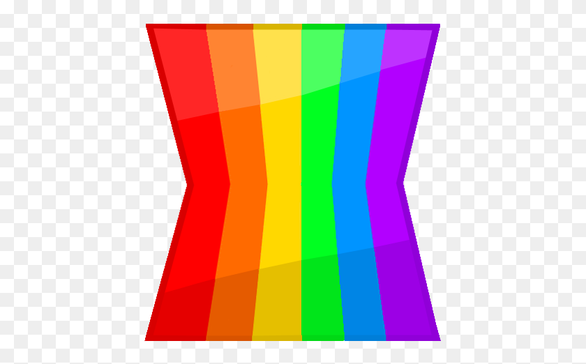 425x462 Image - Rainbow Line PNG